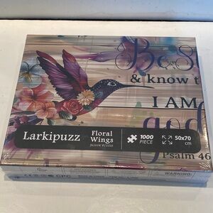 NIB Floral Wings 1000 pc. Jigsaw Puzzle